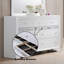 Commode à finition blanche Naima (Commode)