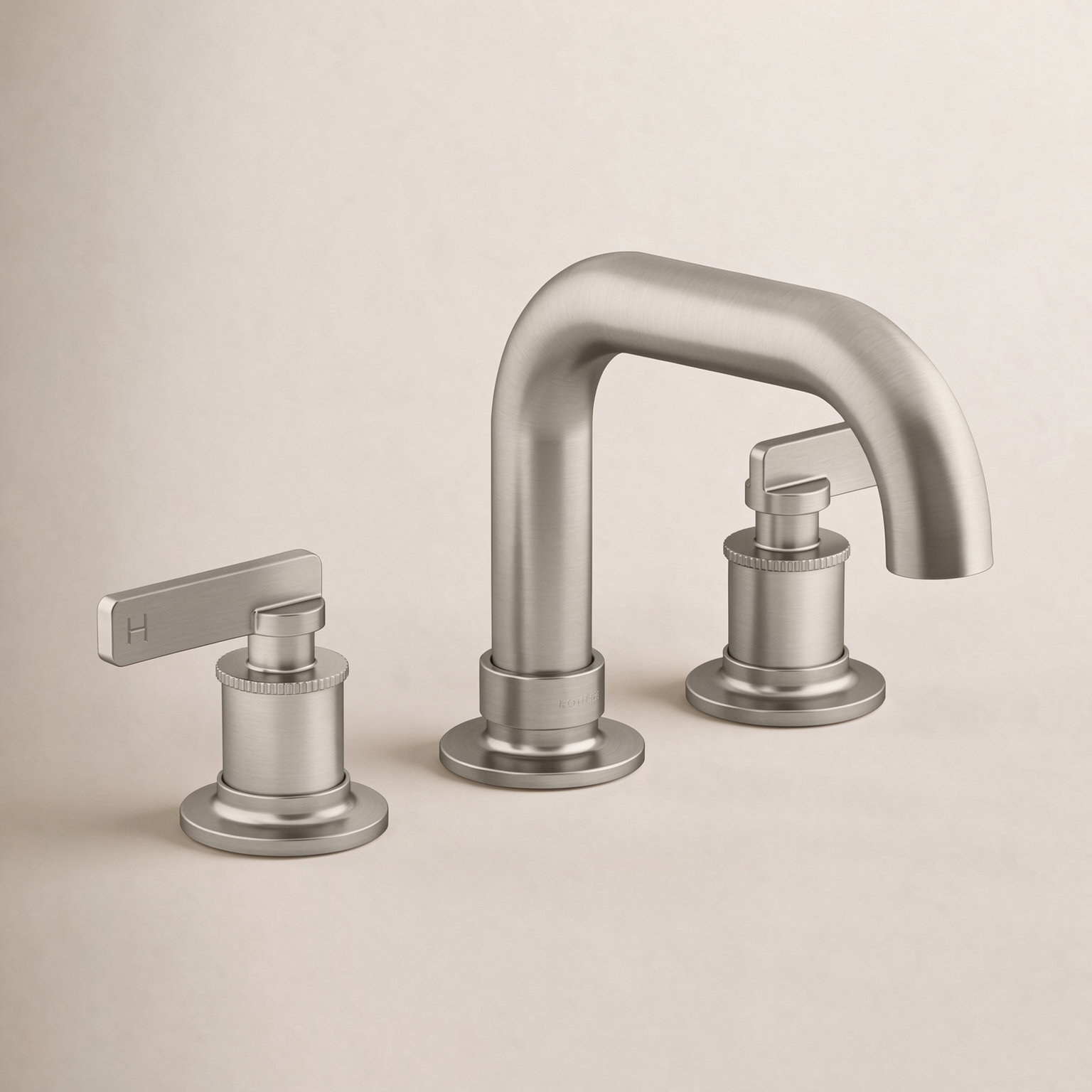 Castia Deck-Mount Bath Faucet Trim, Brushed Nickel
