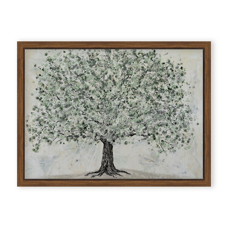 Nature Inspired "Radiant Renewal" Canvas Wall Art By , 30" H x 40" W, Framed Canvas, Gold