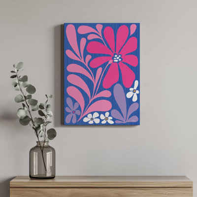 «Funky Modern Floral» par Cat Thurman Designs, reproduction d'art