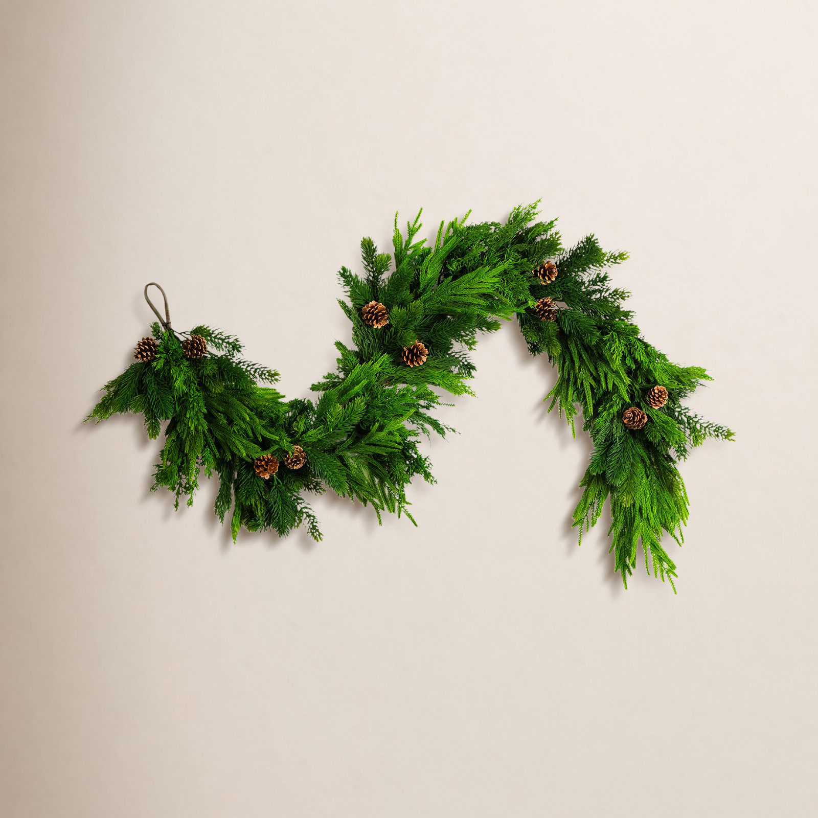 72" Mixed Pine Christmas Garland