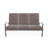 Askar 71.5'' Wide Powder Coated Aluminum Patio Sofa with Cushions-25943347-25943364
