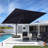 Jordin 11' x 15' Rectangular Cantilever Umbrella，Without Base-622246107