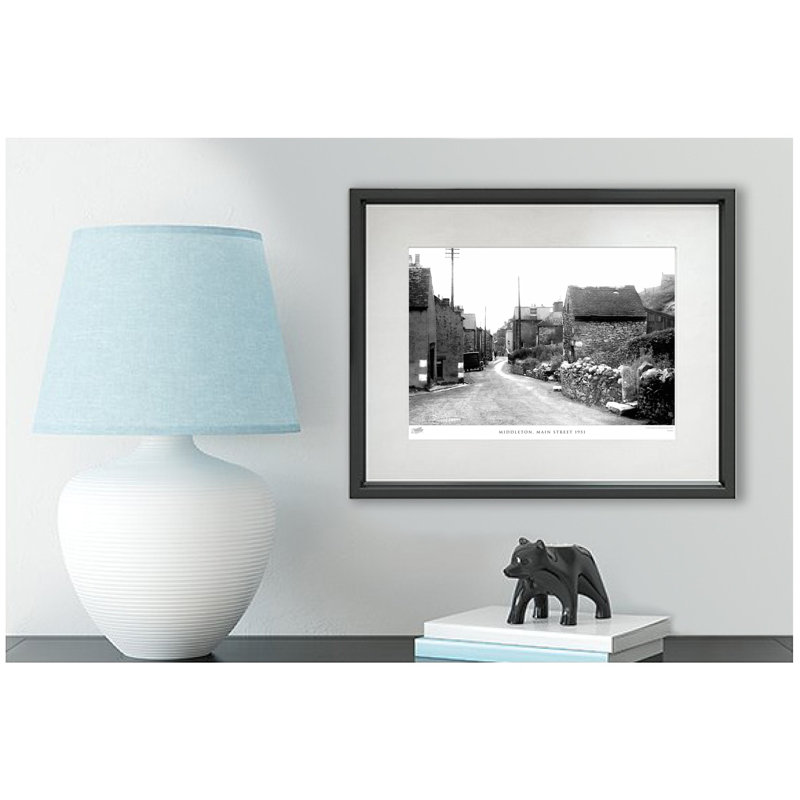 Middleton, Main Street 1951 - Single Picture Frame Print, 40cm H x 50cm W x 2.3cm D