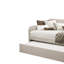 Lit simple tapissier avec couchette Aleine