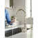 Moen Weymouth One-Handle Pull Down Single Handle Kitchen Faucet with Power Boost