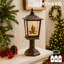 Snow Glitter Led Swirl Lantern