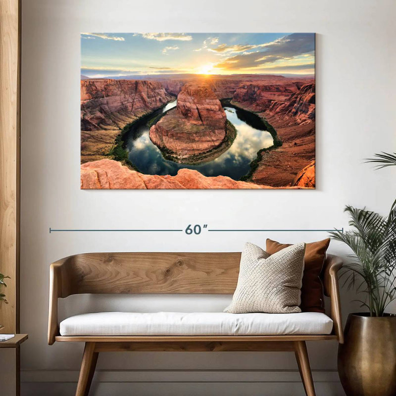 Alvord Horseshoe Bend Canyon, H 32 po x l 48 po