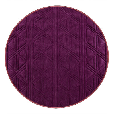 Tapis mauve lavable à la machine