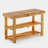 9 Pair Solid Wood Shoe Rack