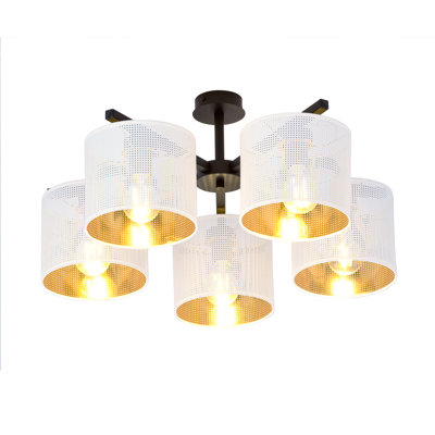 Gonsalez 4-Light 48cm Semi Flush Mount