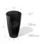 Boynton 24 Inch Tall Planters, Tree Planters with Shelf Insert, Morden Large Round Plant Pots Containers for Indoor/Outdoor Use-2089657992-2089657991