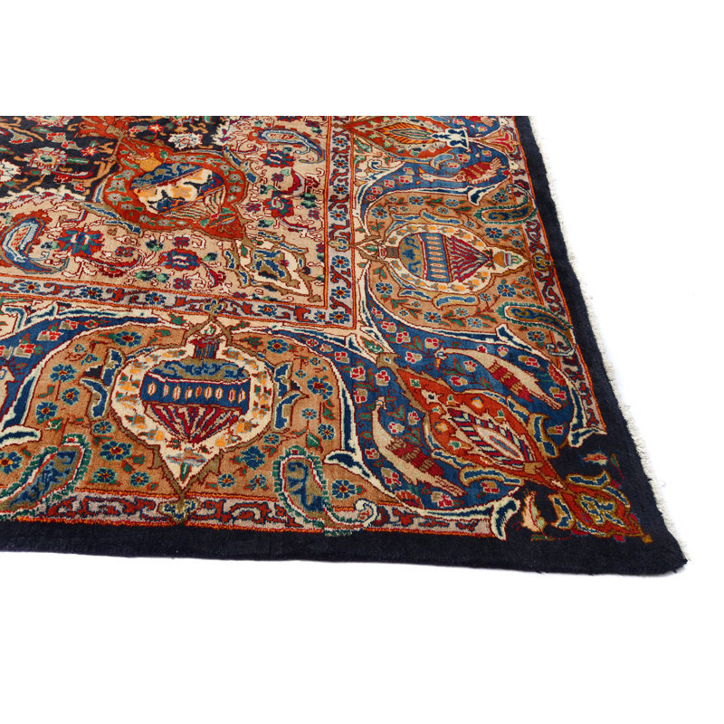 Très grand tapis oriental authentique Rare Vintage