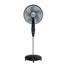 Rowenta Outdoor Extreme Fan, Portable And Weather Resistant, Black
