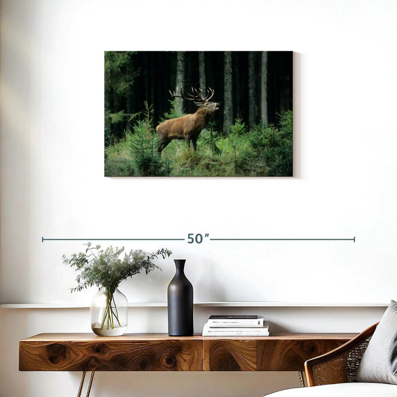Crowle Elk Bugle, 20" H x 30" W