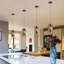 1 - Light Black LED Cylinder Pendant
