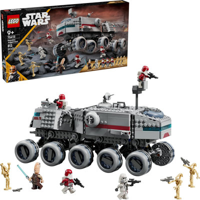 LEGO Star Wars Republic Juggernaut Building Set, 813 Pieces, For Ages 9 & Above