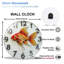 Horloge murale 12 po