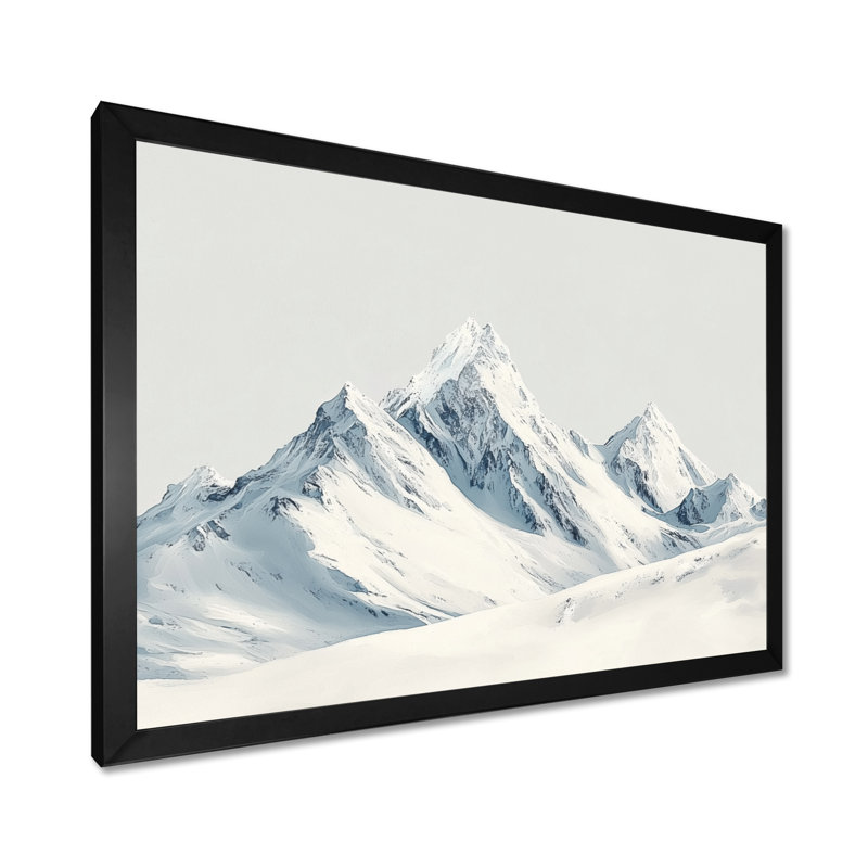 Gerarda - Landscapes Wall Art, Reproduction encadrée d'une seule photo, Noir, noir, noir, noir, H 12 po x l 20 po