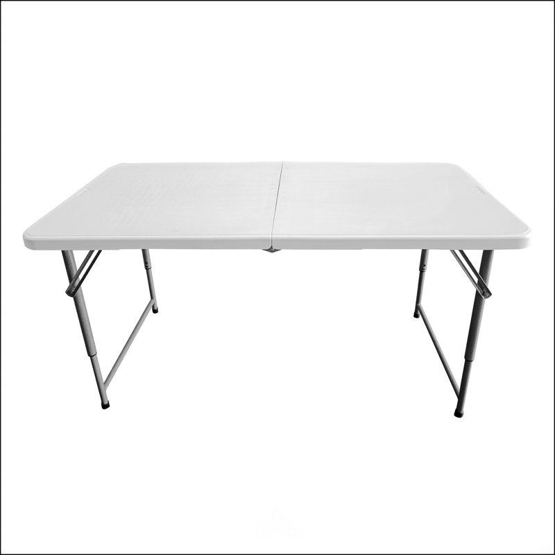 Table pliante polyvalente réglable avec poignée portable pour diverses utilisations