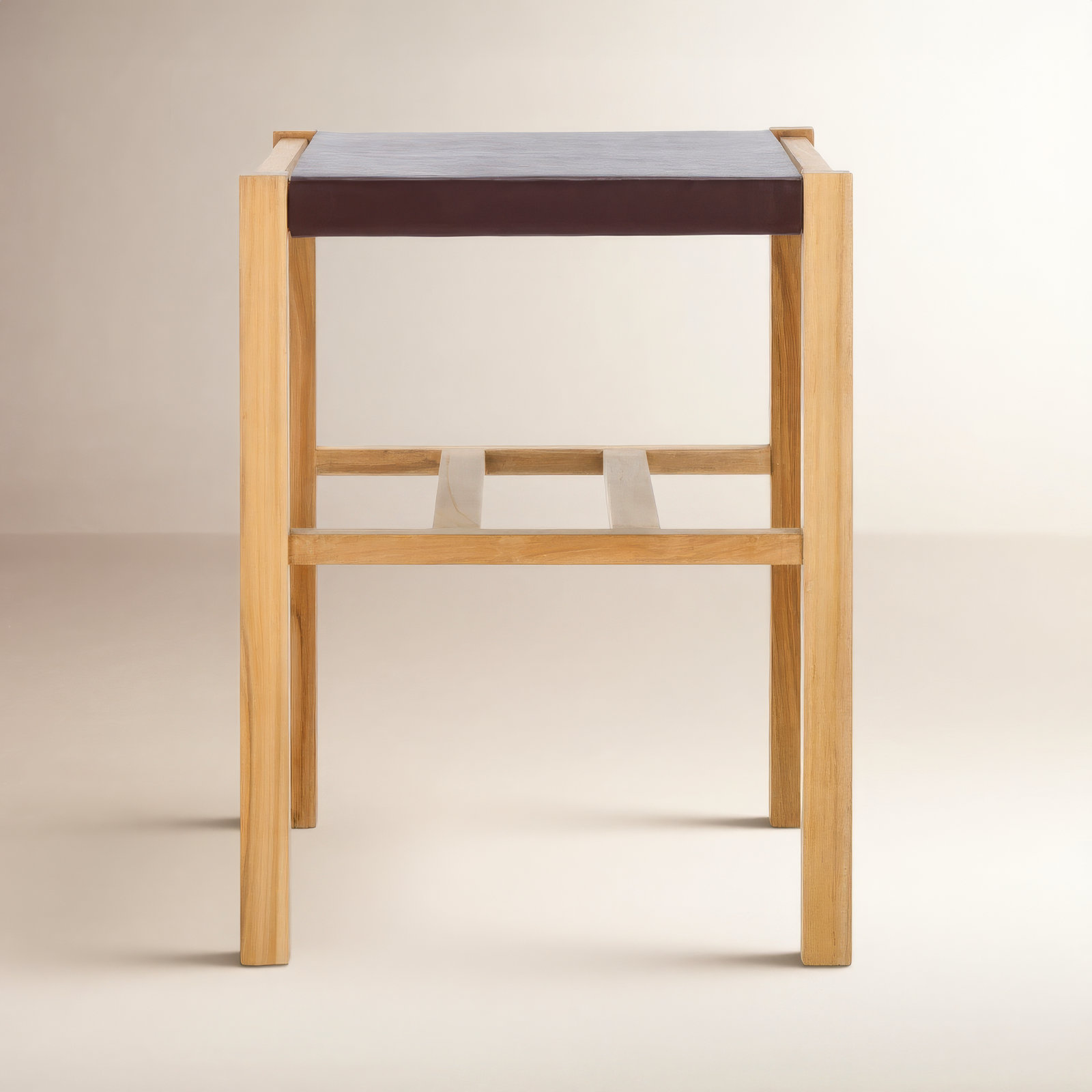 Breckenridge 26" Bar Stool, Cognac/Natural