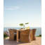 Natural Teak Outdoor Teak Dining Table
