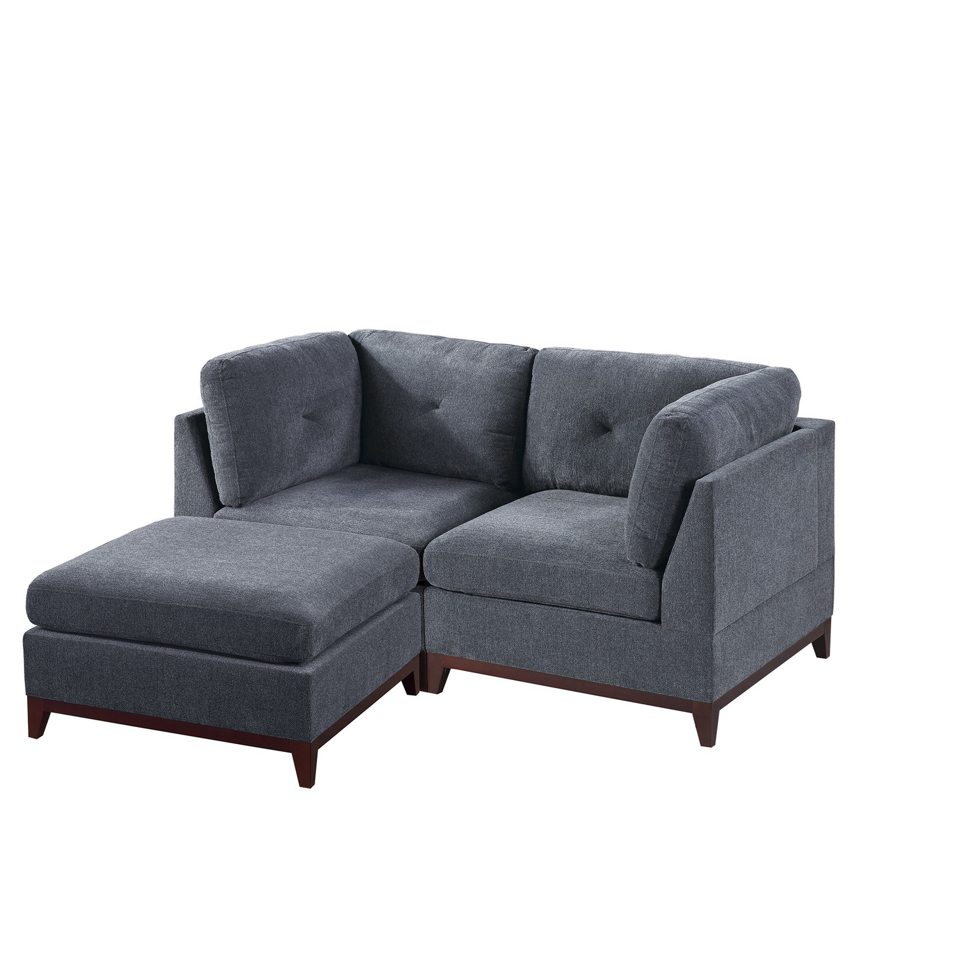 Latitude Run® MODULAR SET - 3PC in Ash | Wayfair