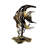 STEEL IDOL FISH TABLE SCULPTURE