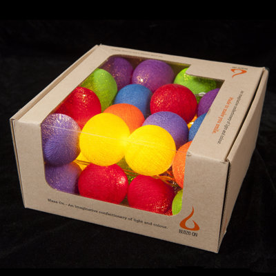 Misti LED Cotton Ball String Light