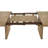 Distressed Light Brown 10-Piece Extension Dining Set