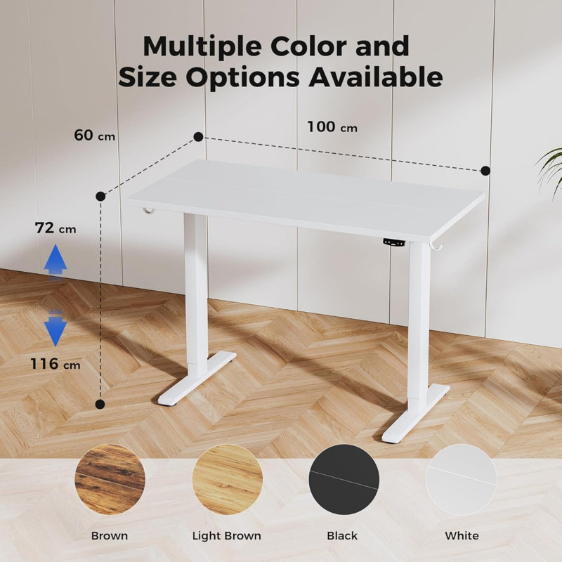 MDF Steel Writing Desk