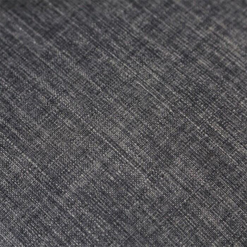 Ensemble de 2 chaises rembourrées à hauteur de comptoir en tissu gris - Ajout de salle à manger moderne