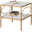 Genell Glass End Table