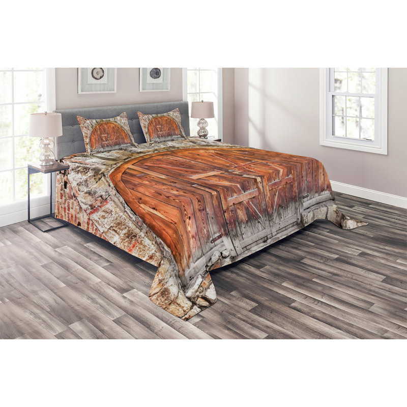 Farmhouse / Country Polyester Coverlet