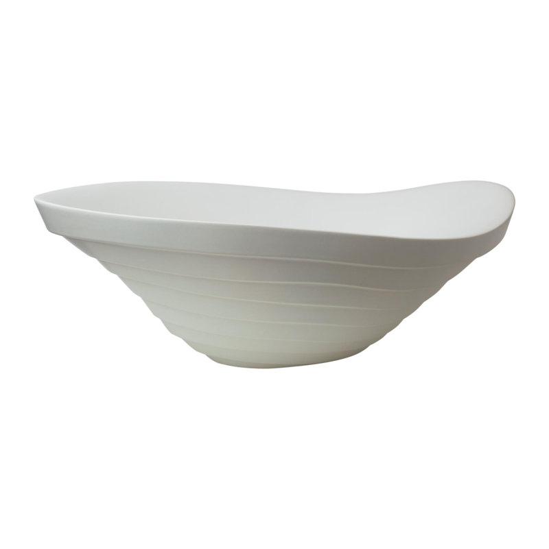 Terrace Bowl-Matte White