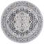Clover Oriental Area Rug in Beige / Charcoal-1320436330