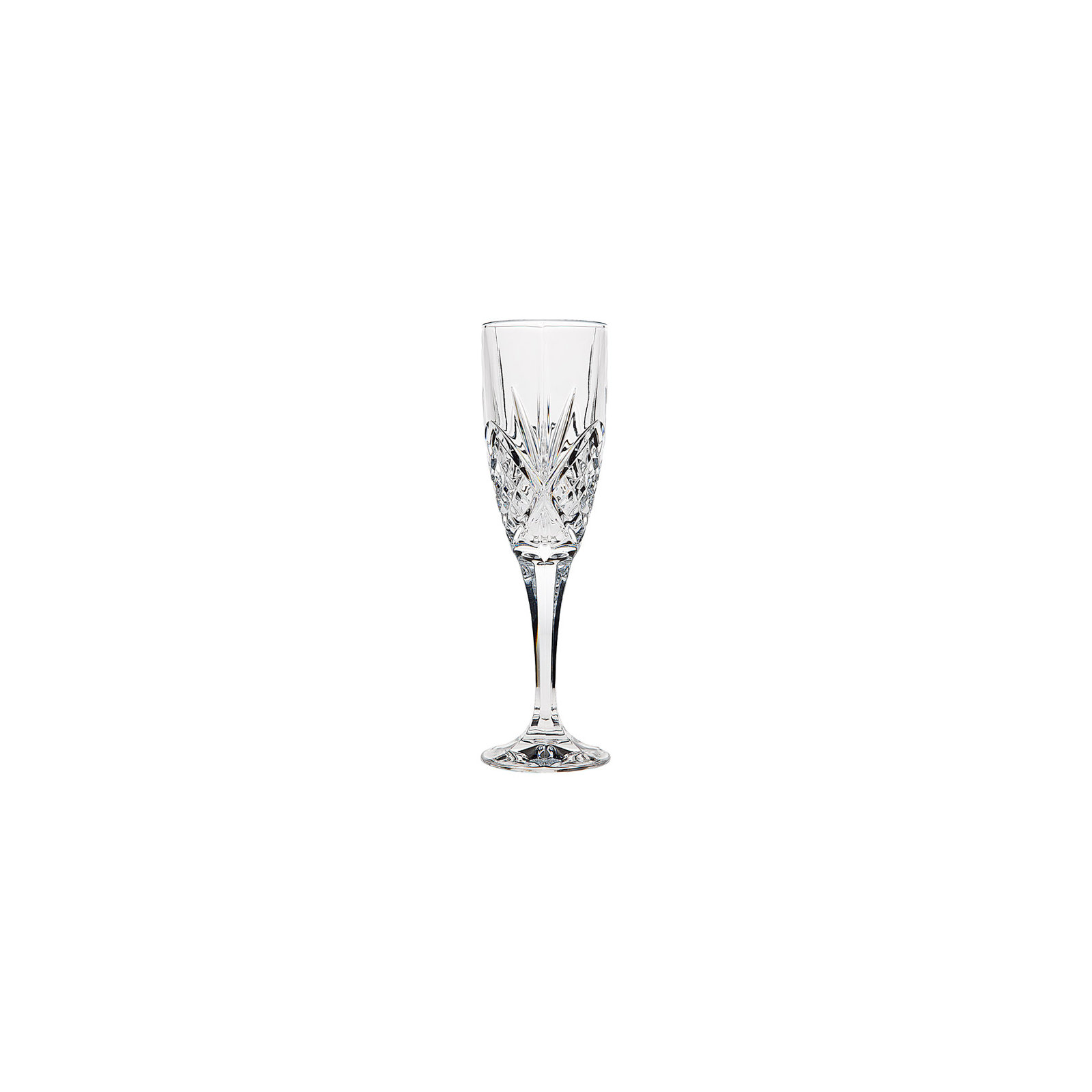Dublin Crystal Flute Glass 6oz