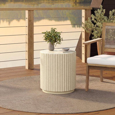 Table de bout cylindrique MgO