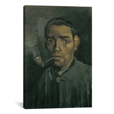 " Head Of A Man " by Vincent Van Gogh