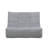Deko Living Gray Outdoor Compression Foam Sofa Chairs