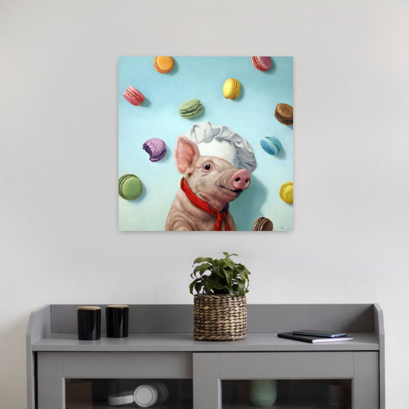 «Bakers Dream», art urbain contemporain, H 18 po x l 18 po