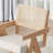  Rattan Dining Chair with Solid Wood Frame-499867115