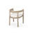 Daney Peony Fabric and Rubberwood Dining Chairs-279704173-306471798