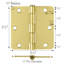 Charnières de porte H 3,5 po x l 3,5 po-97755555