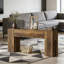 Table basse rustique, console robuste, table de couloir en bois