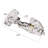 1/2 OVERLAY Face Frame Concealed Cabinet Hinge Soft Close For Cupboard Hydraulic (Set Of 10)