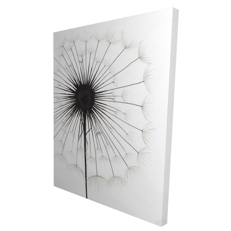 Dandelion Botanical Canvas - Floral Home Decor Art Print