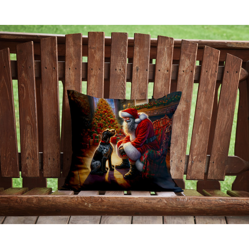 Coussin German German, H 14 po x l 14 po