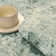 Sarah Machine Washable Abstract Area Rug with Non-Slip Backing
