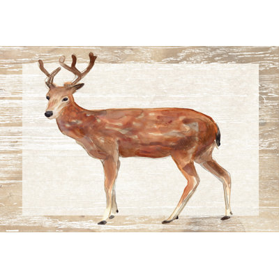 Rustic Barnwood Animals IV by June Erica Vess - Painting